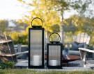 Halvor Bakke Brillar lanterne H36 sort rillet glass thumbnail