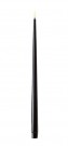Deluxe LED Kertelys med Lak, 2 stk Svart (38 cm) thumbnail