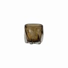 Holmen Alyssa - Telysholder Brun 11x11x11cm Glass thumbnail