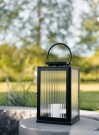 Halvor Bakke Brillar lanterne H36 sort rillet glass thumbnail