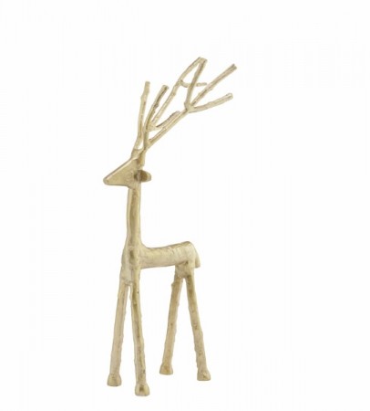 Lene Bjerre Marlinne-hjorten 21X8,5X43 cm. L. Gold