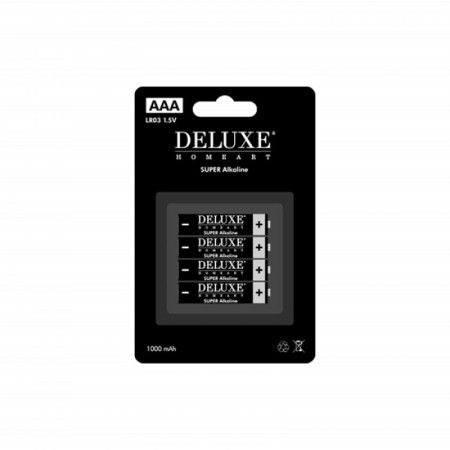 DeluxeHomeart Batterier AAA