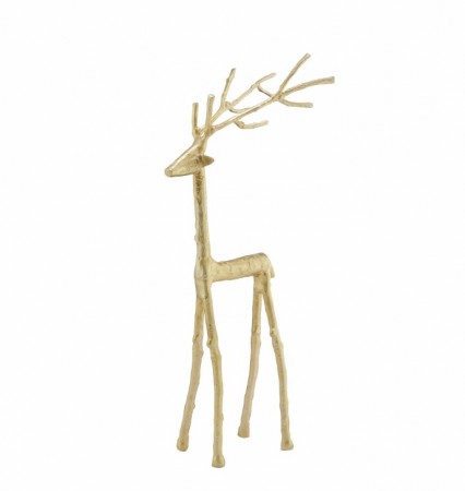 Lene Bjerre Marlinne-hjorten 27X13X58,5 cm. L. Gold