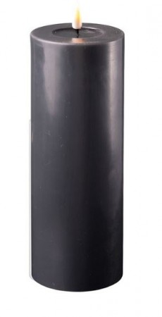 Deluxe Led Kubbelys Svart D7,5 H20