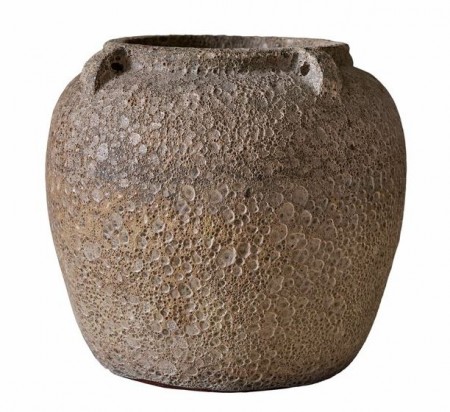 Holmen Nikolas Blomsterurne 36,5x32 beige terrakotta