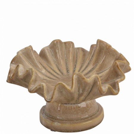 Edelweiss LILJA Fat/Dekor D26,5 H15,5 cm beige